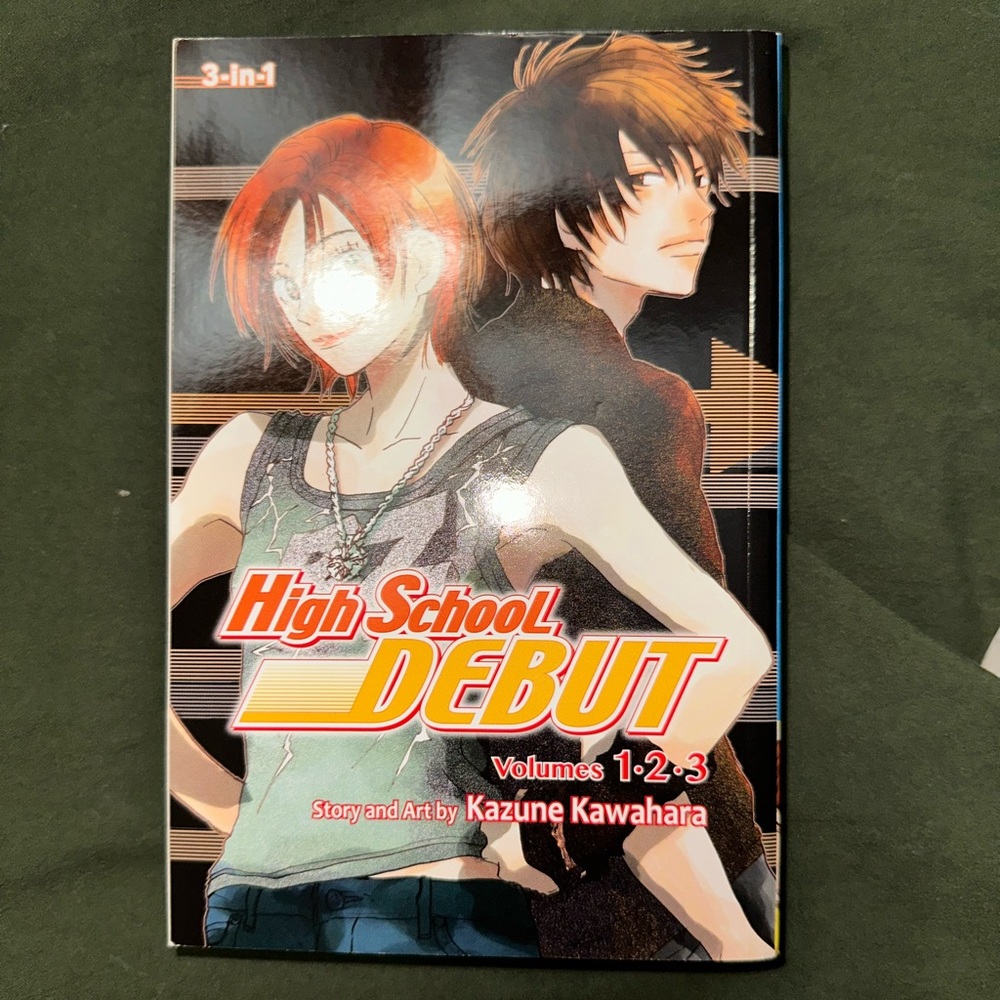 High school debut manga vol 1-3